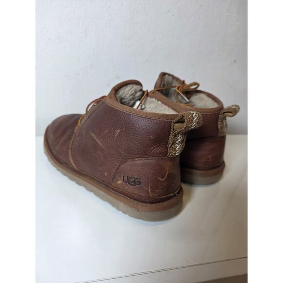 UGG Boots Mens 10 Brown Chestnut Neumel Leather Chukka 1095350 main image 6